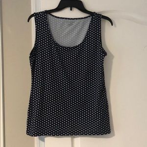 Polka dot tank top